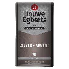 Paquet de 250 g Douwe Egberts café moulu 80% Arabica - 20% Moka (argent)