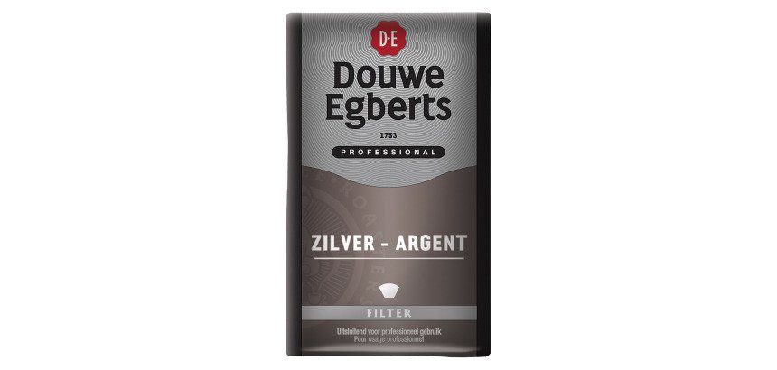 Paquet de 250 g Douwe Egberts café moulu 80% Arabica - 20% Moka (argent)