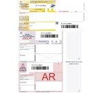 Formulaire imprimé jet d'encre et laser pour Recommandé A4 - Boîte de 150