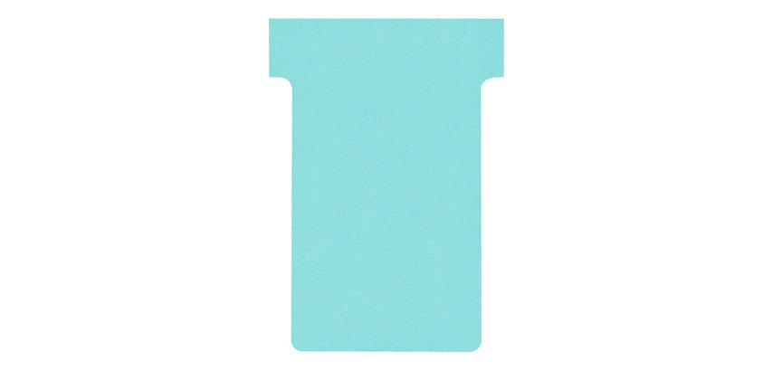 Fiches T indice 2 / 60 mm - Lot de 100