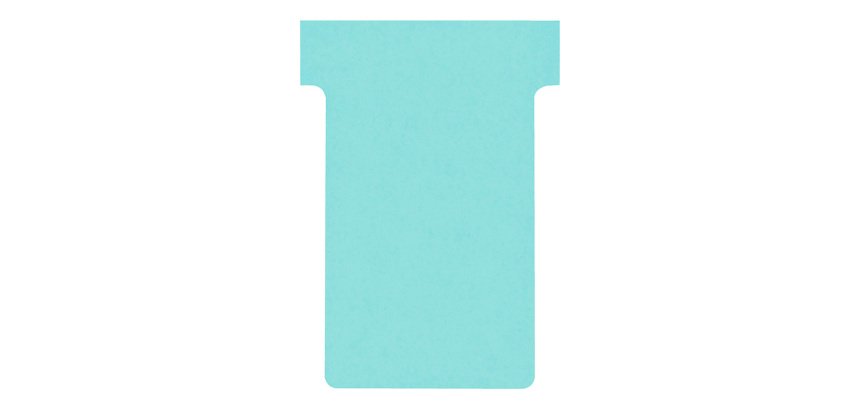 Fichas en "T" Indice 2 - Paquete de 100