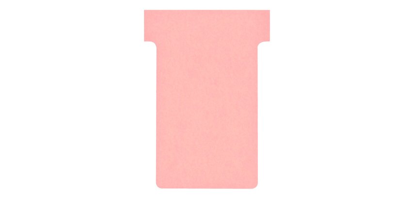 Fiches T indice 2 / 60 mm - Lot de 100