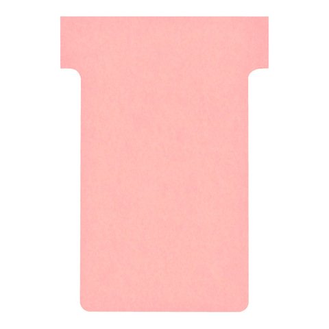 Fichas T 60 mm. Rosa - Paquete de 100