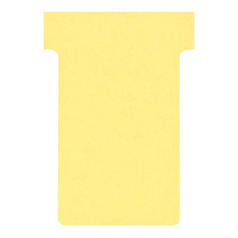 Fichas T 60 mm. Amarillo - Paquete de 100