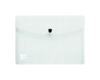 Document holder with snap fastener Elba 18 x 25,5 cm colored