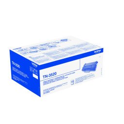 Toner Brother TN3520 hoge capaciteit zwart voor laserprinter