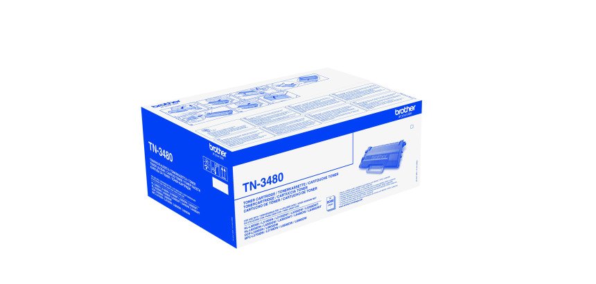 Toner Brother TN3480 haute capacité noir pour imprimante laser