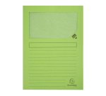 Chemises coin papier avec fenêtre Forever Exacompta - Paquet de 100