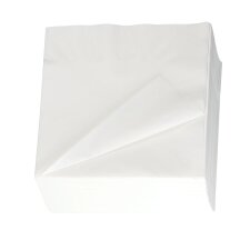 Napkins white 1/4 folded 39 x 39 cm - Pack of 150