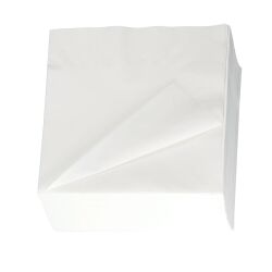 Servietten weiß 2 Schichten 39 x 39 cm - Packung von 150