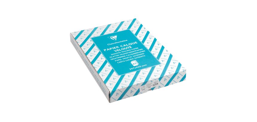 Ramette 500 calques satin Clairefontaine A3 90-95g