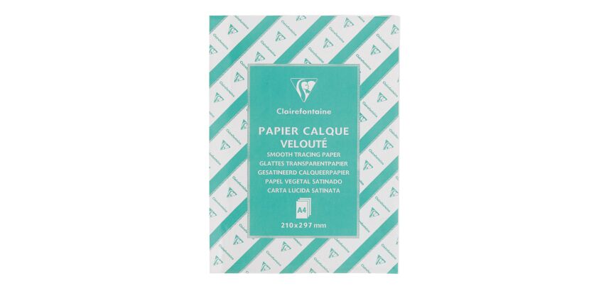 Ramette 500 calques satin Clairefontaine A4 90-95g