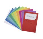 Cartelline a ''L'' Exacompta 50100E A4 cartoncino assortiti 100 unità