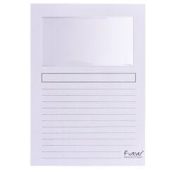 Dossiermapjes mit Fenster FOREVER A4 Papier 130 g Farbe Exacompta - Schachtel mit 100