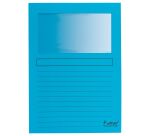Chemises fenêtre Exacompta A4 dossier 120 g couleur - Boîte de 100