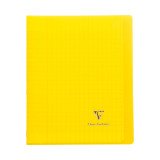 Cahier piqué Koverbook Clairefontaine - 17 x 22 cm - grands carreaux - 96 pages