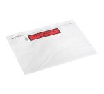 Pochette porte-document autoadhésive plastique 228 x 165 mm - Carton de 1000