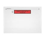 Pochette porte-document autoadhésive plastique 228 x 165 mm - Carton de 1000