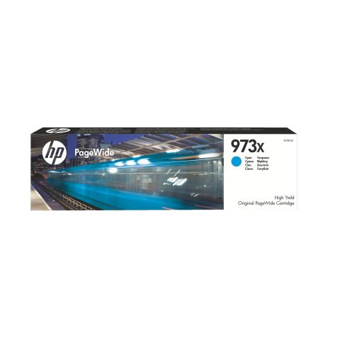 HP 973X cartuchos originales cian (7000 páginas)