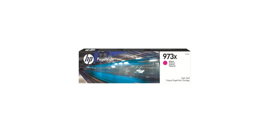 HP 973X cartouche couleurs haute capacité pour imprimante jet d'encre