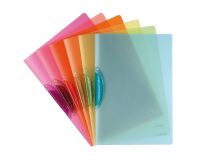 Dossier de presentación con clip Leitz color Clip 22 x 31 cm colores surtidos