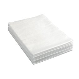 Pack of 50 white non-woven rags