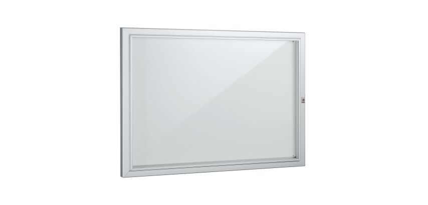 Vitrine d'extérieur à porte battante - 8 feuilles