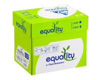 Box mit recyceltem Papier Clairefontaine Equality A4 80 g - 2500 Blatt - weiß