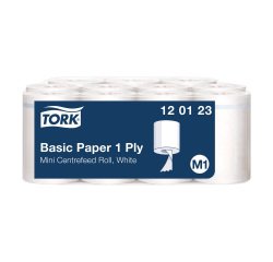 Secado mini Tork M1 Universal 310 con devanado central - Caja de 11 rollos