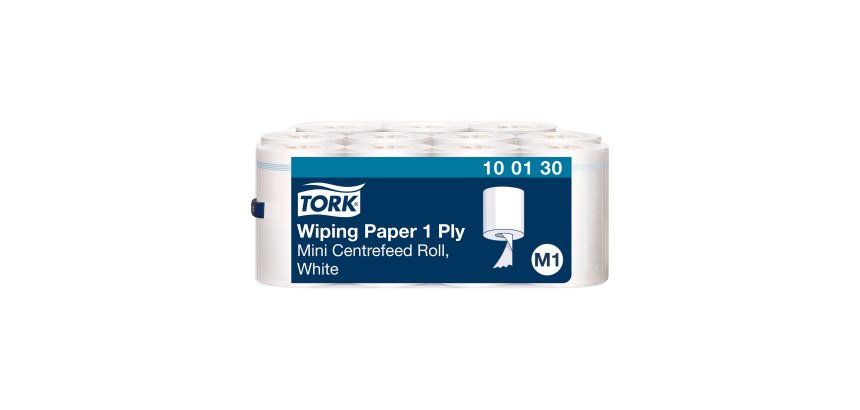 Caja de 11 Mini Bobinas de Secado Tork 1 Capas
