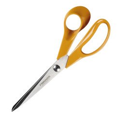 Scissors for right handed pointed tip Fiskars 21 cm orange