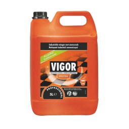 Can of 5 l multifunctional detergent Vigor ammonia green freshness