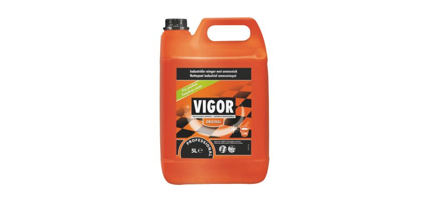 Détergent multi-surfaces Vigor Original fraîcheur verte - Bidon 5 L