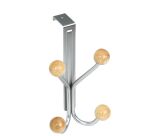 Patère de porte - 4 crochets