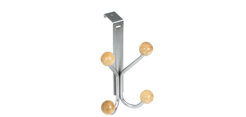 Patère de porte - 4 crochets