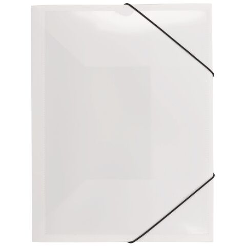 Carpeta de polipropileno personalizable Blanca