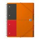 Spiral notebook Oxford Organizerbook A4+ 24 x 32 cm - lined 160 pages