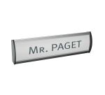 Plaque de signalisation gamme Semafor - format 2,8 x 12 cm