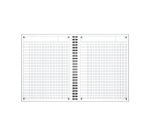 Cahier spirale Oxford International Notebook 17 x 22 cm - petits carreaux - 160 pages
