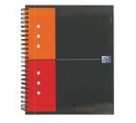 Cahier spirales Oxford Notebook 17 x 22 cm - petits carreaux - 160 pages