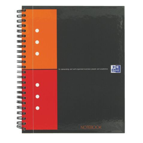 Cahier spirales Oxford Notebook 17 x 22 cm - petits carreaux - 160 pages