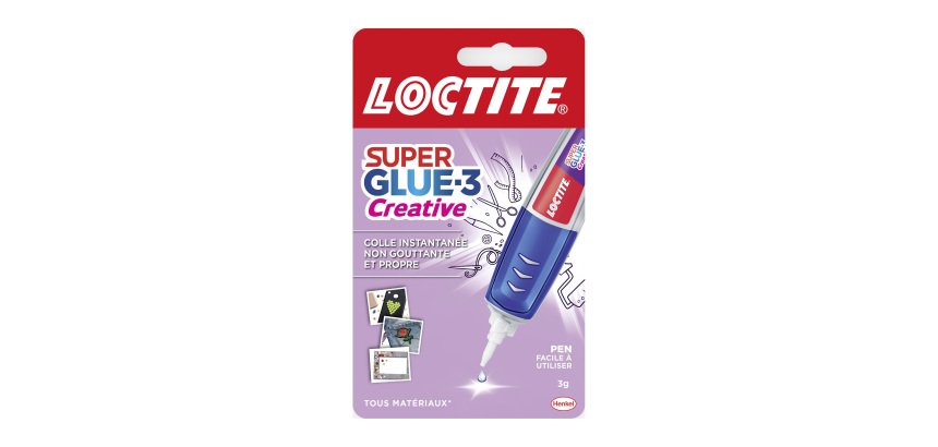 Colle super glue Perfect Pen - flacon doseur 3 g