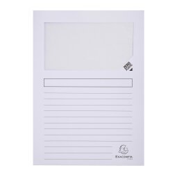 Pocket sleeves with window FOREVER A4 paper 130 g colour - Box of 100
