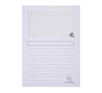 Forever Exacompta paper corner folders with window - Pack of 100