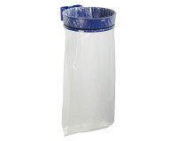 Soporte de bolsas de basura pared 110 L Rossignol Ecollecto azul