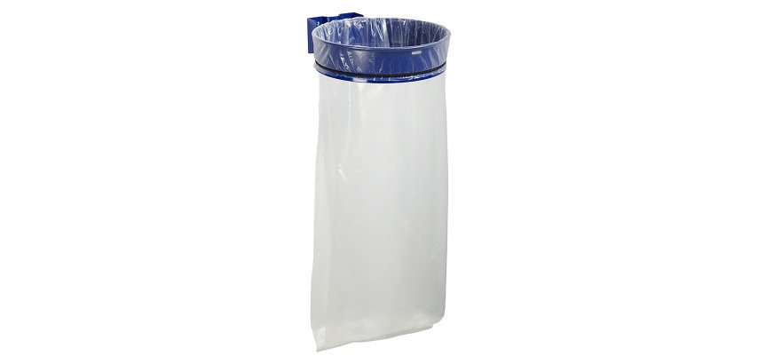 Garbage bag holder with wall attachement 110 L Rossignol Ecollecto blue