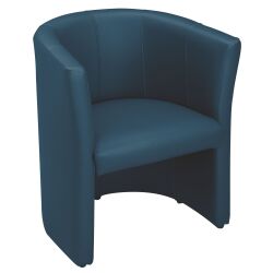 Sofa chair Premium vinyl blue