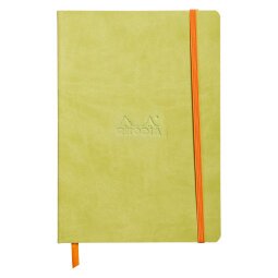 Flexible notebook Rhodiarama lined - 14,8 x 21 cm - 160 pages 