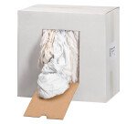 Chiffon textile coton extra-fin blanc supérieur - Boîte de 10 kg