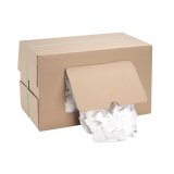 Box of 10 kg white rags of superior quality